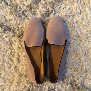 J.Crew Light Pink Suede Loafers